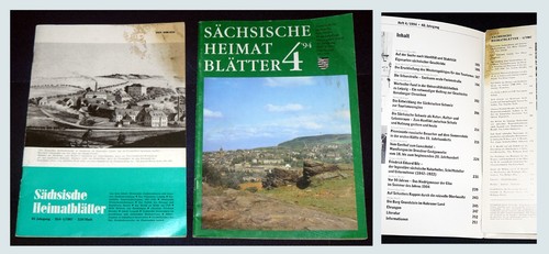 Sächsische heimatblätter - 2x,