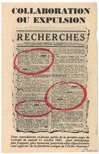 Orig. UK Flugblatt für