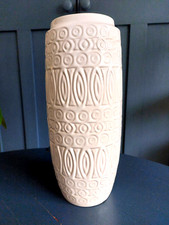 Weiße SCHEURICH Keramikvase