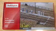 Auhagen 41620 H0 Kabellanäle und Schaltkästen für Gleisanlagen Bausatz