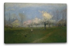 Kunstdruck George Inness - Frühlingsblüten, Montclair, New-Jersey