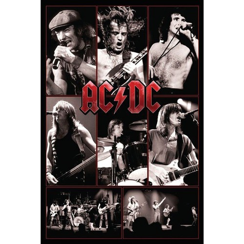Live poster - ac/dc,
