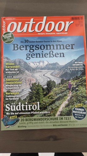 Zeitschrift outdoor september - zeitschrift,