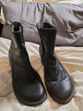 A.R.T. The Art Company - Stiefeletten Boots echt Leder schwarz Gr. 40