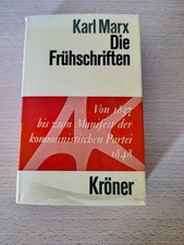 Karl Marx: Die Frühschriften