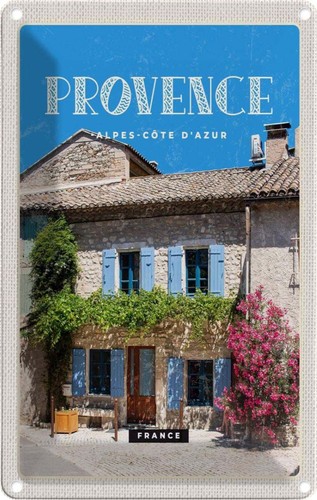 Blechschild 30x20 provence - blechschild, cm
