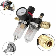 1/4" Druckminderer Druckluftregler mit Filter Wasserabscheider Wartungseinheit