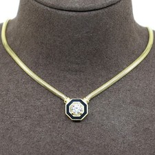 Kette mit Anhänger in 585/ -14k. Gelbgold ca. 46,5 - 50 cm Neu 582 mit Zirkonia