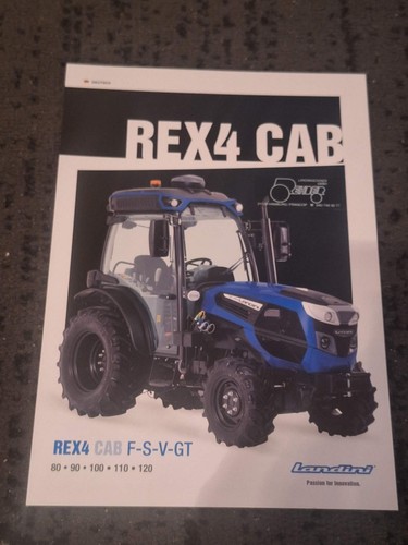 Landini rex4 cab - landini, prospekt