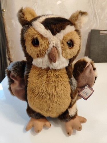 Kuschelwuschel eule uhu vogel - kuschelwuschel,
