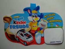 Palettenanhänger Maxi-Ei Kinder Freude / 2004 / Smart & mit toller Riesen-------