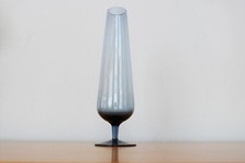 Rauchglas - Vase Stielvase