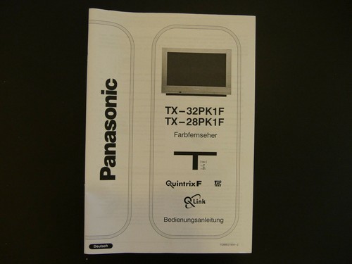 Panasonic bedienungsanleitung - panasonic,