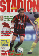 UEFA - EC III 94/95 Bayer 04 Leverkusen - GKS Kattowitz / Katowice, 06.12.1994