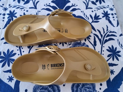 Birkenstock gizeh eva gold - gizeh,