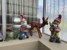 ZEHO Gartenzwerge  Reh und Frosch