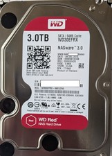 2x Western Digital Red Nas 3TB,Intern,5400RPM (WD30EFRX)   