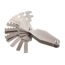 (30 Grad)T Gewindelehre Gewinde Whitworth Schraube Pitch Gage Pitch Schneiden