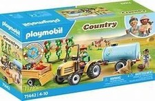 Playmobil 71442 Bauernhof Traktor Anhänger, Wassertankauflösung / Schnäppchen UVP 44,99£
