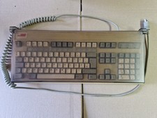 Highscreen Vobis FK-2001 SCKM Blue ALPS Tastatur Keyboard Für Retro Vintage Pc