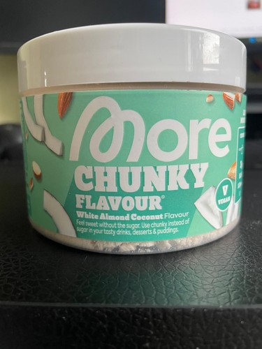 Chunky flavour white almond - white,