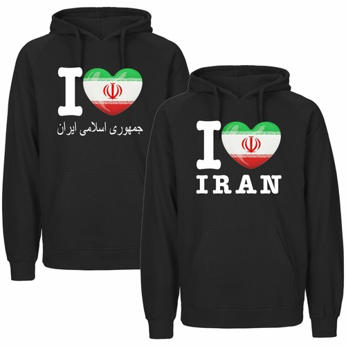 Hoodie love iran herren - hoodie,