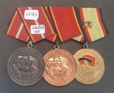 3er alte DDR Ordensspange für