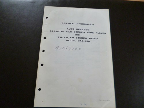 Original service manual - service,