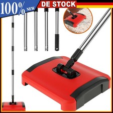 Teppichkehrer Teppichbürste Teppich Kehrmaschine Handbuch 3 Rollbürbner Fußbohre