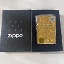 ZIPPO 24K Feuerzeug vergoldet