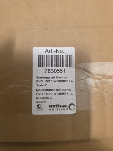 Brötje wartungsset brenner - brötje,