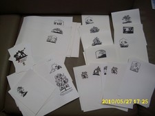 schönes altes DDR Briefpapier Kunstverlag Klaus Pfleumer Zittau Plischke,vintage