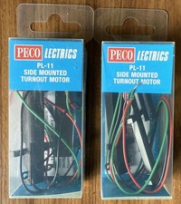 Peco PL11 - Weichenantrieb seitlich ansteckbar