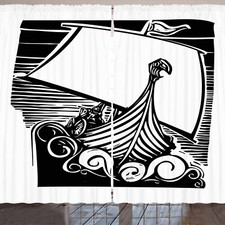 nordisch Rustikale Gardine