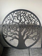 Wandbild Baum des Lebens Metall 80cm Durchmesser NEU /NEUPREIS 189,-€