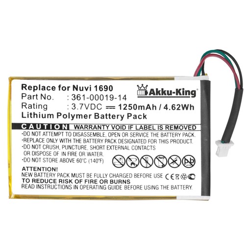 Akku king für - akku-king, garmin