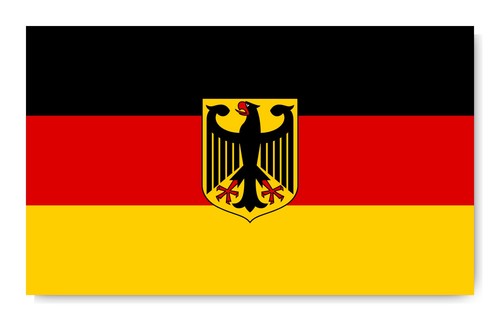 Flagge deutschland mit - -,