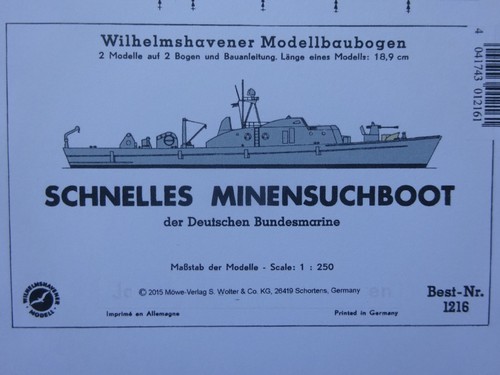 Schnelles minensuchboot - schnelles,