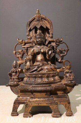 Tibet bronze vergoldet - 11",