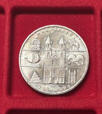 10 € Gedenkmünze Silber 1200 Jahre Magdeburg, Stempelglanz 2005