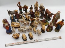 Sammlung alter Krippenfiguren