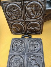 Schönes  Zimtwaffeleisen  aus