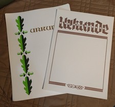 Urkunden - Vorlagen für