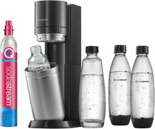 SodaStream Wassersprudler DUO mit Quick-Connect CO2-Zylinder| inkl. 2x 1L