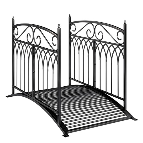 Gartenbrücke aus metall - metall, 135,5