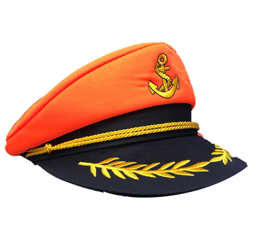 Neonorange seemann kapitän - neonorange,