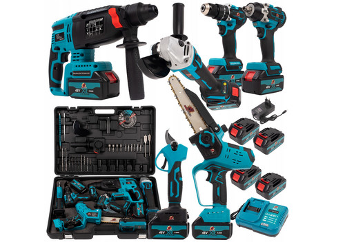 Akku werkzeug set 6in1 - akku, 48v