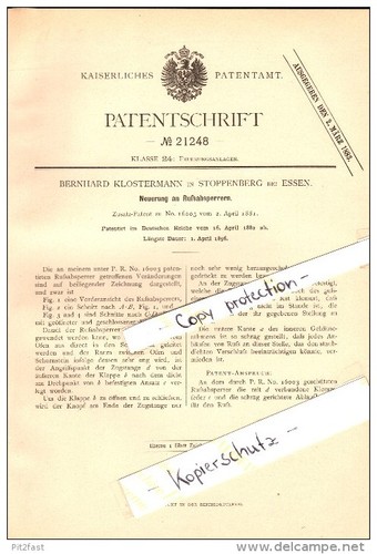 Original patent bernhard - patent,