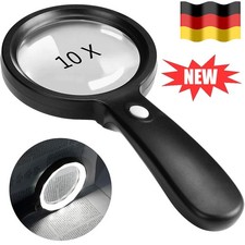 10 Fach Lupe mit 12LED Licht