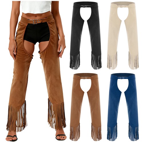 Damen western chaps hosen - de,